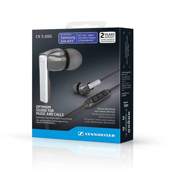 Наушники Sennheiser CX 5.00G Black - рис.6