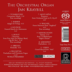 CD-диск Jan Kraybill - The Orchestral Organ SACD