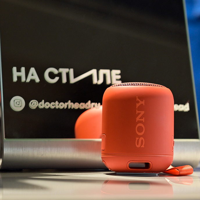 Портативная колонка Sony SRS-XB12 Red - рис.2