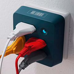 Сетевой фильтр Art.Lebedev Розеткус-8 Dark Grey