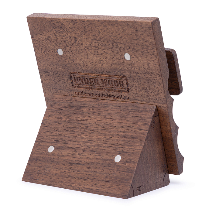 Подставка под наушники Dr.Head Under Wood IEM Stand 64 Audio Walnut - рис.4