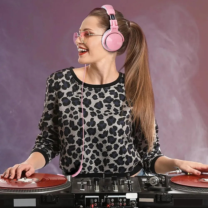 Наушники полноразмерные OneOdio Studio Pro 10 Pink - рис.14