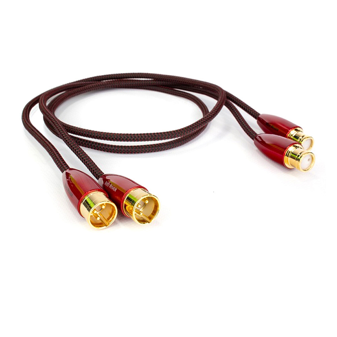 Кабель AudioQuest Red River XLR-XLR 5.0 m - рис.3