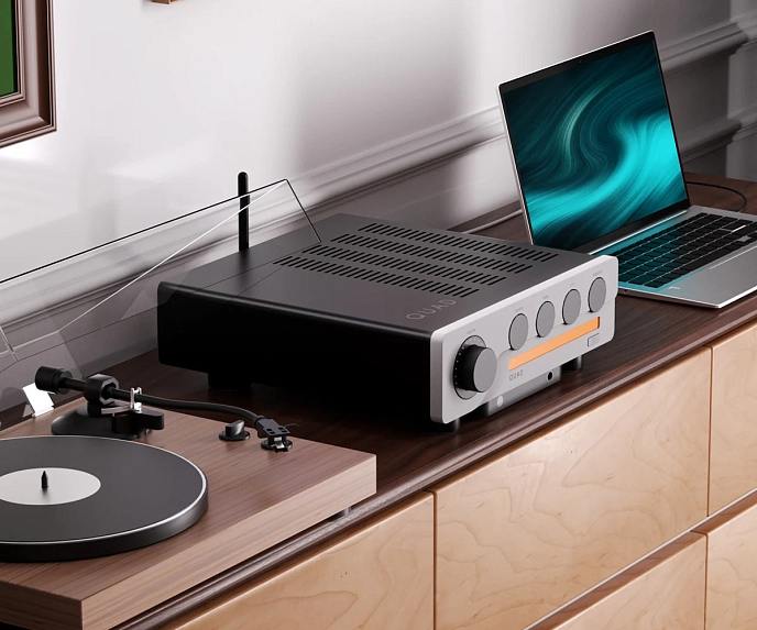 Интегральный усилитель Quad 3 Grey - рис.8