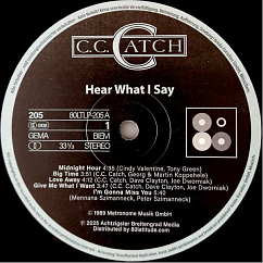 Виниловая пластинка C.C. CATCH - Hear What I Say LP