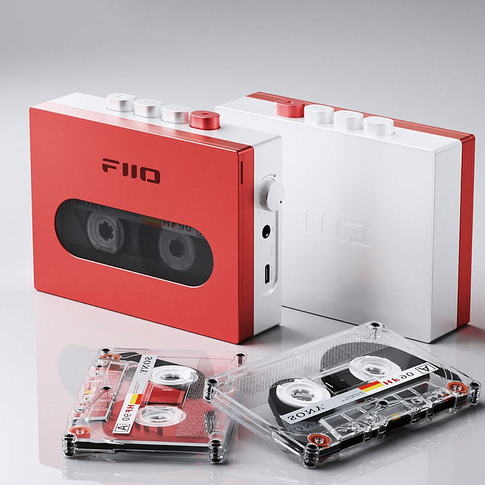 Плеер FiiO CP13 Red and Silver - рис.1