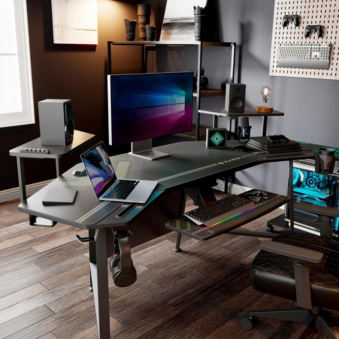 Стол EUREKA AED-70B Black - рис.4