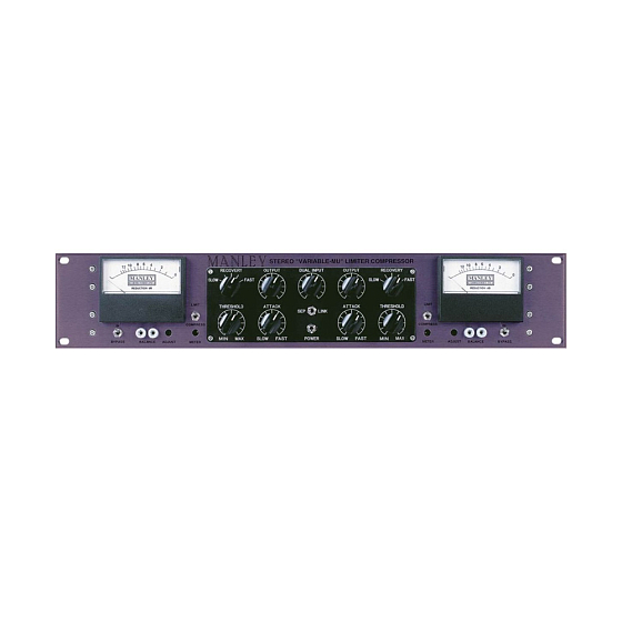 Аудиоинтерфейс Manley Stereo Variable Mu Limiter Compressor - рис.0