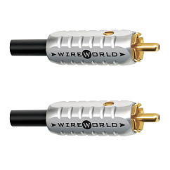 Разъём Wireworld Male Gold Tube RCA pair