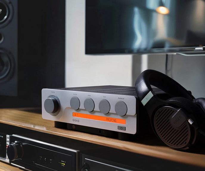 Интегральный усилитель Quad 3 Grey - рис.12