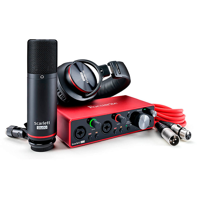 Комплект FOCUSRITE Scarlett Studio 2i2 3rd Gen - рис.0