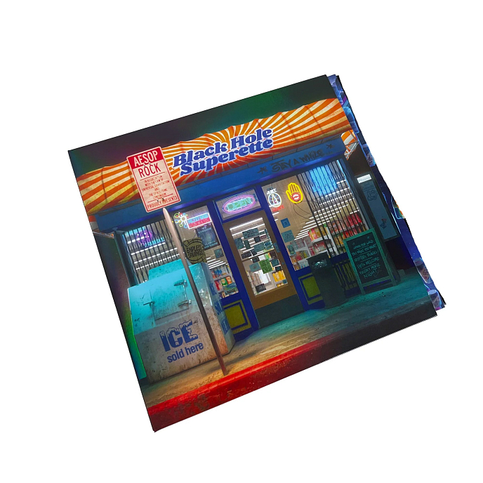 Виниловая пластинка Aesop Rock - Black Hole Superette (coloured) - 2LP - рис.3