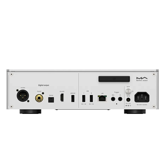 Сетевой аудиоплеер Matrix Audio TT-1 Silver - рис.5