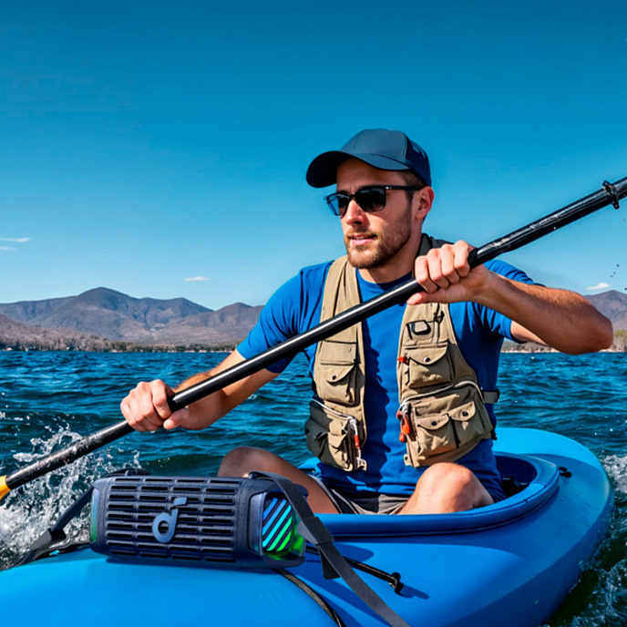 Портативная колонка Anker Soundcore Boom 3i Blue - рис.7