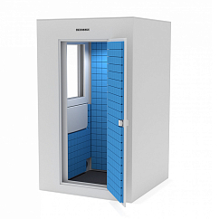 Акустическая кабина IzoRoom Maxi with window Black Blue