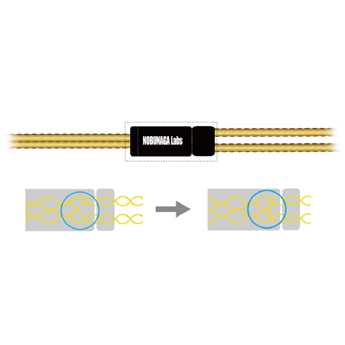 Кабель Nobunaga Labs Supreme Miotukusi Kiwami Gold MMCX - 4.4 mm - рис.6