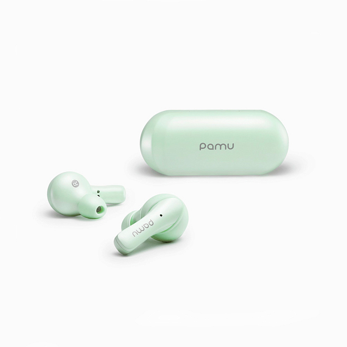 Наушники Padmate PaMu Slide Mini Green - рис.0