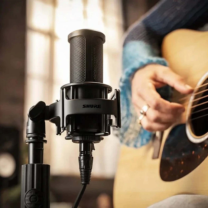 Микрофон студийный Shure SM4 Home Recording Kit Black - рис.7