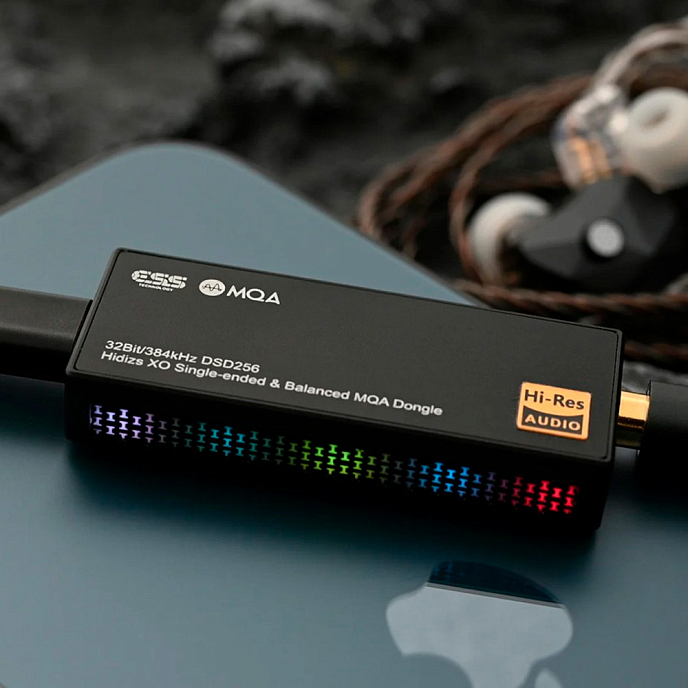 Усилитель-ЦАП для наушников Hidizs XO silver портативный цап/усилитель_OpenBox - рис.6