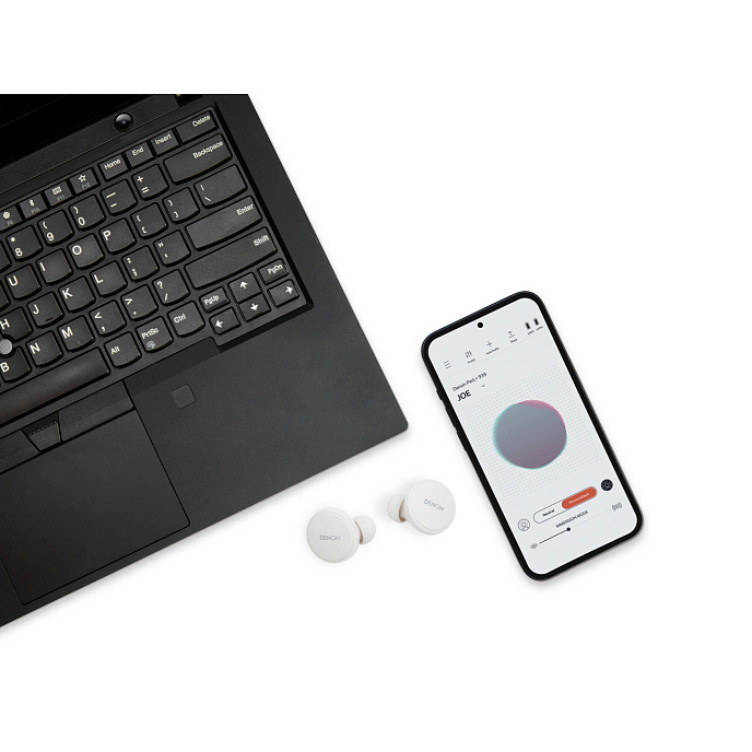 Беспроводные наушники Denon PerL Pro White - рис.17