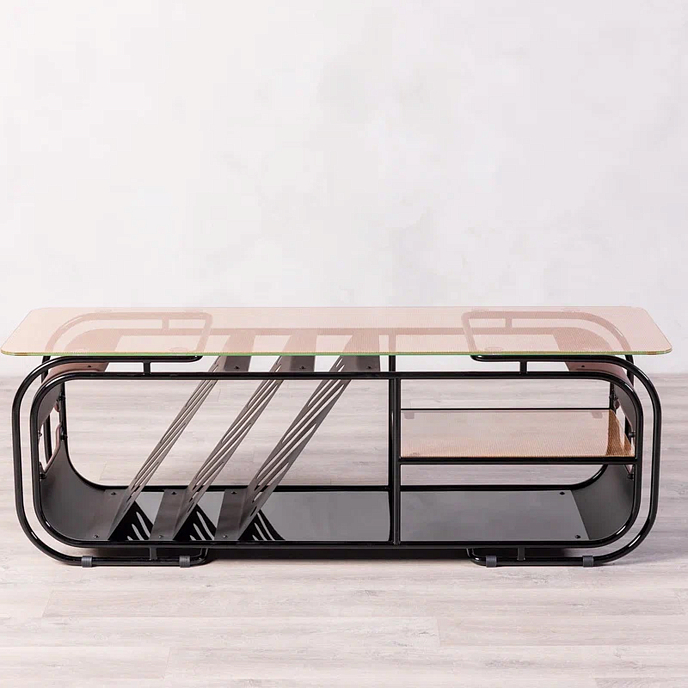 Стойка для Hi-Fi F2F Мелодия Glossy Black Bronze Dark Brown - рис.2