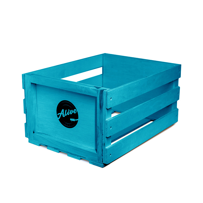 Ящик для винила Alive Audio Nature BX-085 Blue - рис.3