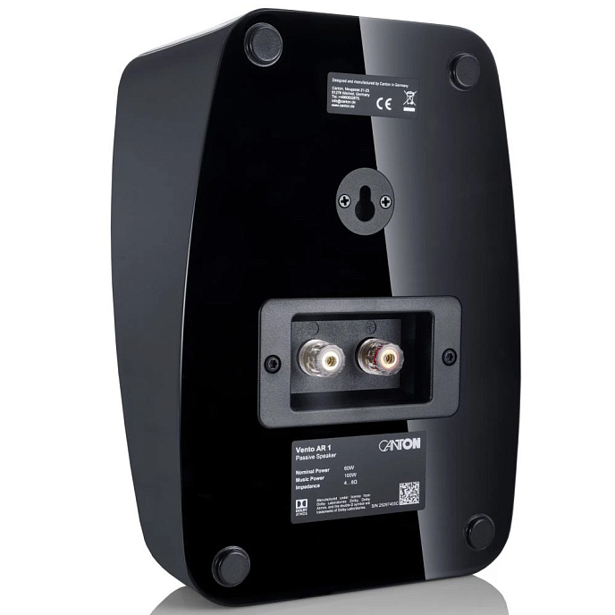Полочная акустика Canton Vento AR 1 Black High Gloss - рис.2