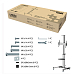 Стойка Uniteki ST007RDLIFT Silver - рис.6