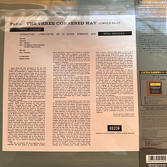 Виниловая пластинка Falla, Ansermet, Teresa Berganza – The Three Cornered Hat (Esoteric) LP