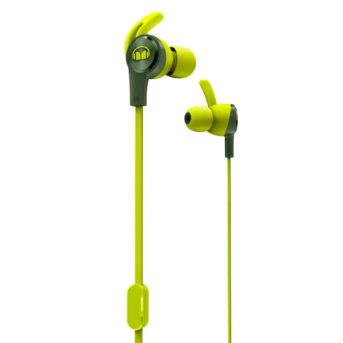Наушники Monster iSport Achieve In-Ear Green - рис.0