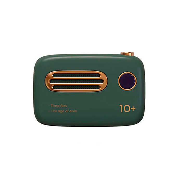 Внешний аккумулятор Xiaomi Mao-Xin Retro Mobile Power Green - рис.0