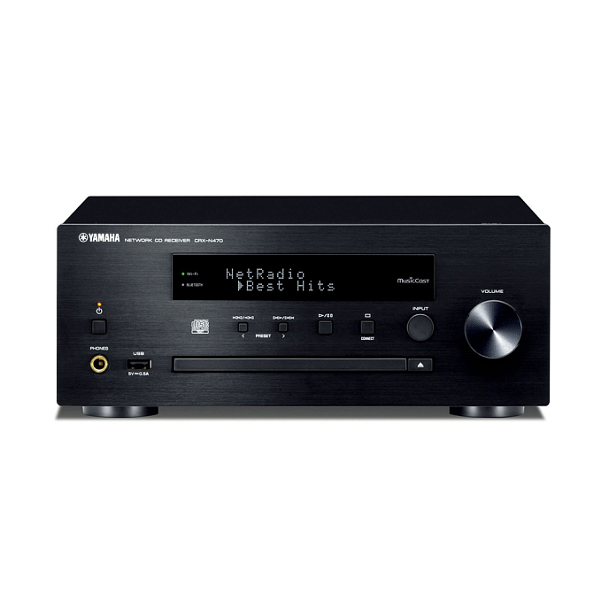 CD проигрыватель Yamaha CRX-N470 Black - рис.0