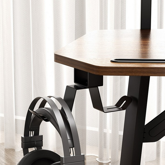 Стол EUREKA AED-E70WN Walnut - рис.4