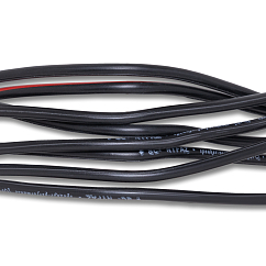 Кабель HeadMade Speaker Cable 2x2.5 Bn/Bn Black 1.5m_УЦ - акустический кабель разъёмы банан-банан