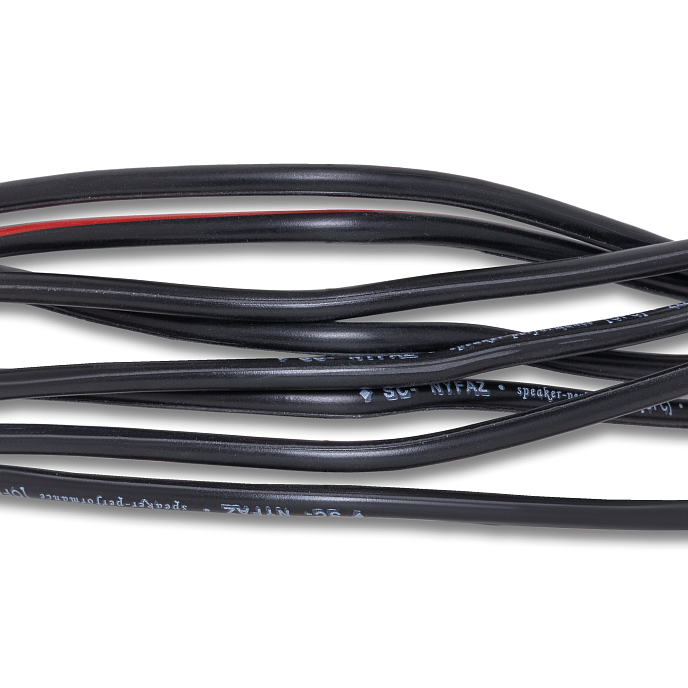 Кабель HeadMade Speaker Cable 2x2.5 Bn/Bn Black 1.5m_УЦ - акустический кабель разъёмы банан-банан - рис.2