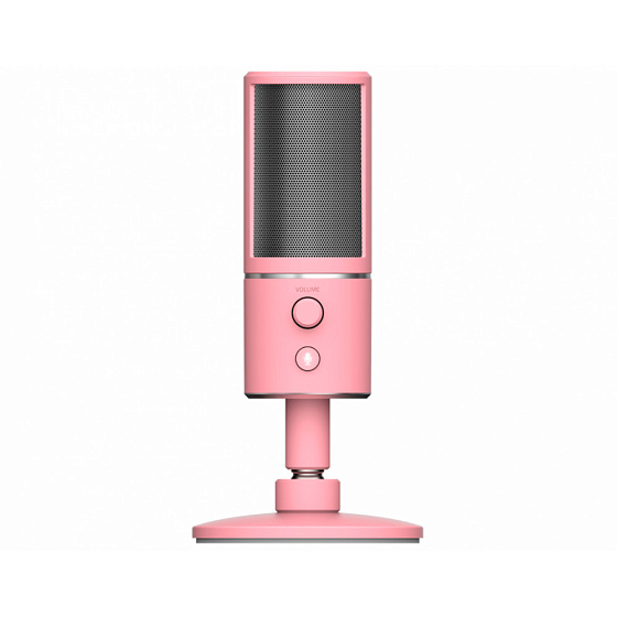Микрофон для стриминга и игр Razer Seiren X Quartz Pink - рис.0