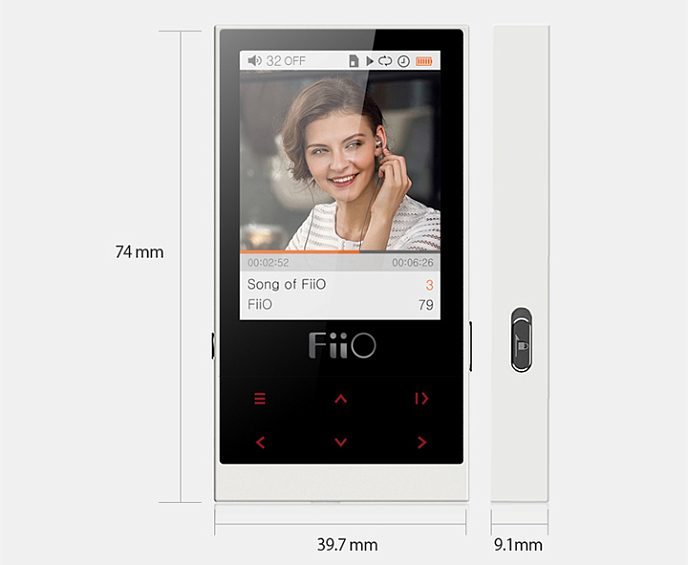 Плеер FiiO M3 Blue - рис.1