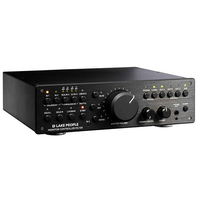 Аудиоинтерфейс Lake People MC100 Black - рис.1