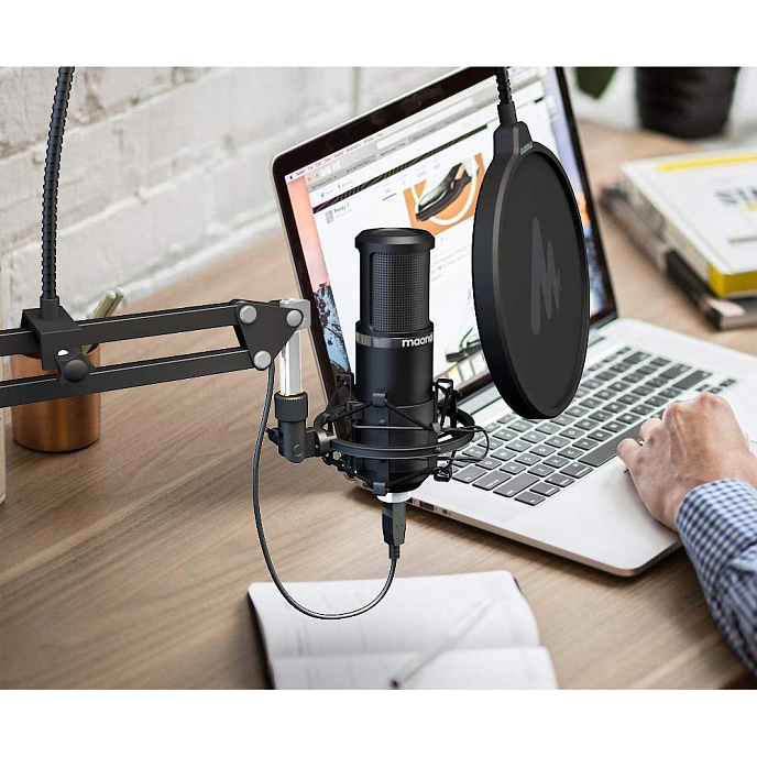 Микрофон для стриминга и игр Maono AU-PM420 USB - рис.2