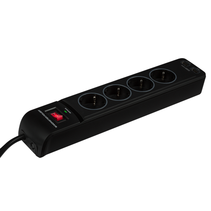 Сетевой фильтр Monster Core Power 400 USB (MP EXP 400U) - рис.1
