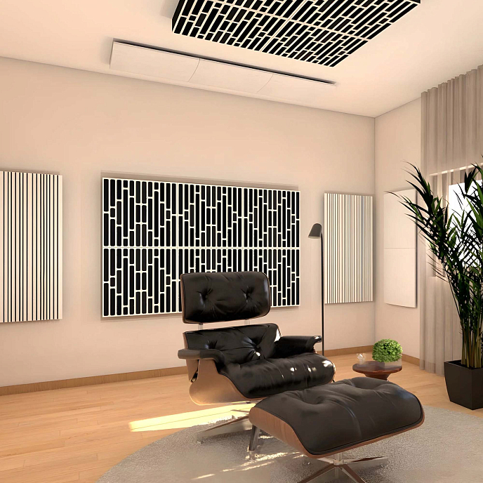 Акустическая панель Acoustic Shield AS Estate Ash 103x63x10cm - рис.4