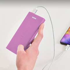 Портативный аккумулятор SBS 10.000 mAh Pink