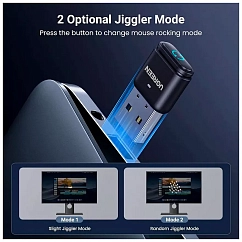 Адаптер Ugreen BT301 USB-A Bluetooth Adapter with Mouse Jiggler Function Grey