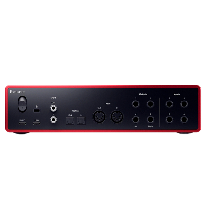 Аудиоинтерфейс Focusrite Scarlett 18i16 4th Gen Red - рис.2