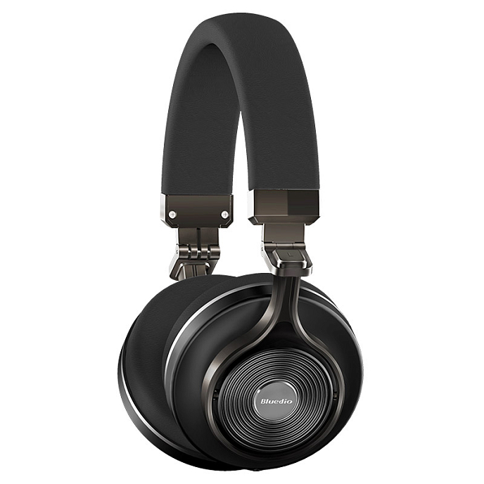 Беспроводные наушники Bluedio T3 Plus Black - рис.1