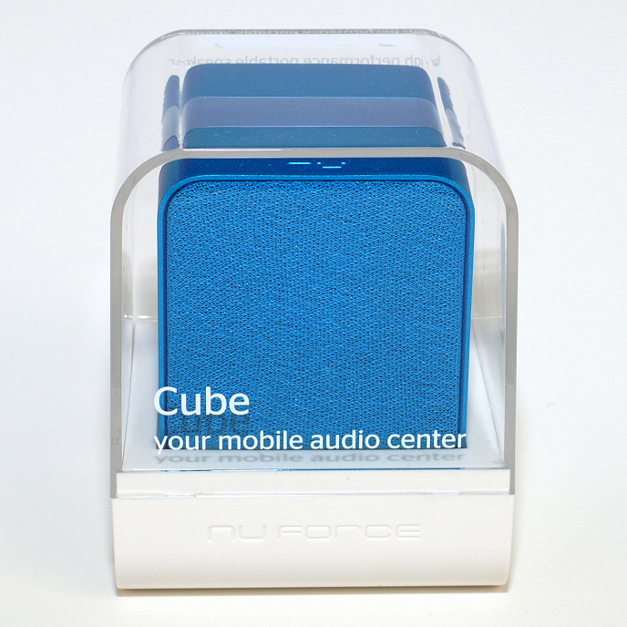 Портативная колонка Nu Force Cube Blue - рис.3