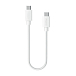- рис.0 Кабель Deppa USB-C - USB-C 3A 1.2m White - рис.0