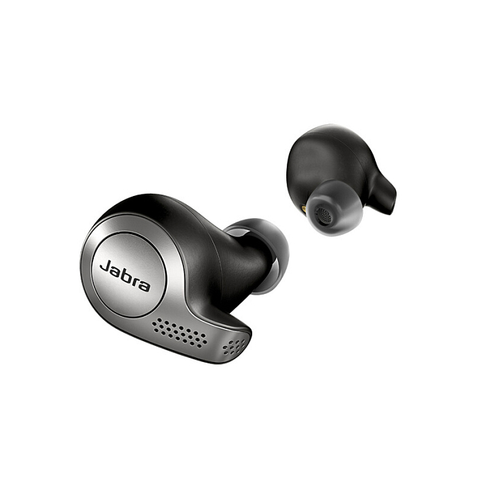 Беспроводные наушники Jabra Elite 65t Titanium Black - рис.0
