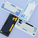Клавиатура AULA F75 Max Reaper Switches White Blue - рис.11