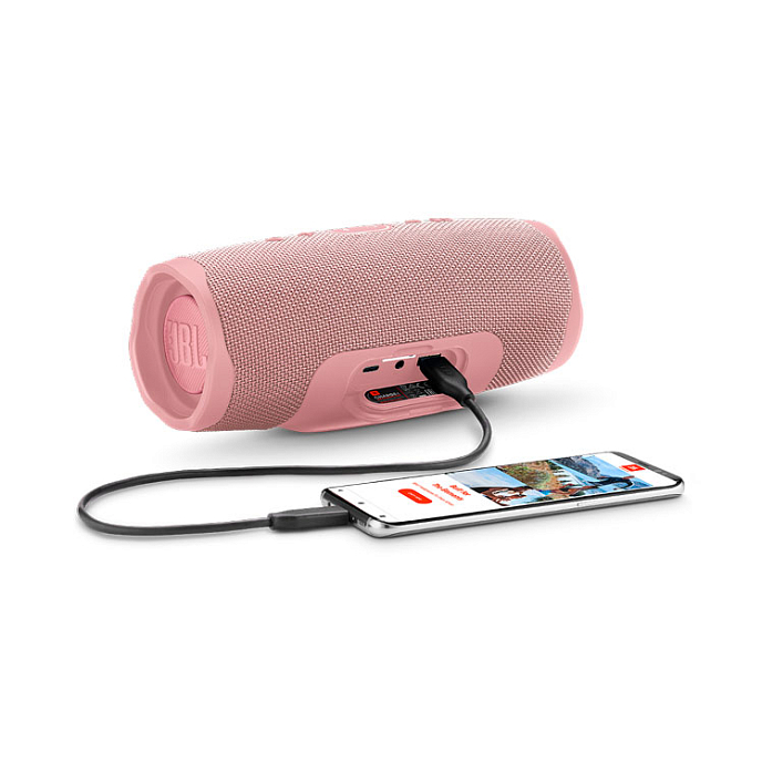 Портативная колонка JBL Charge 4 Pink - рис.5